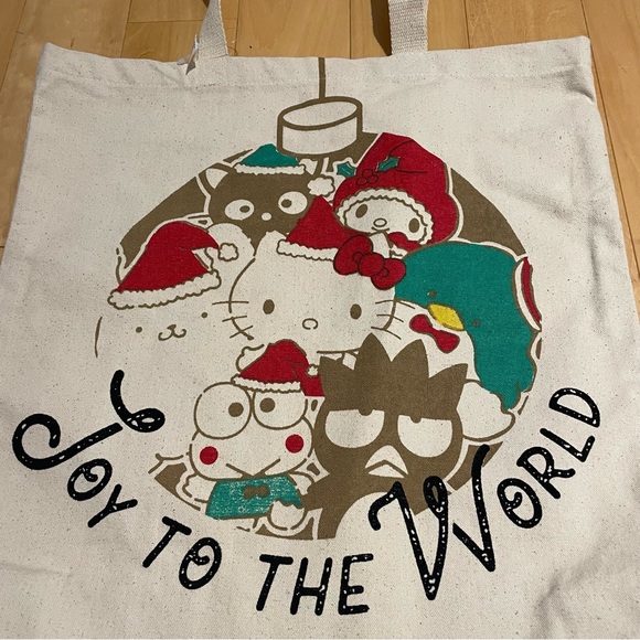 New sanrio and friends canvas Xmas tote - Picture 2 of 5